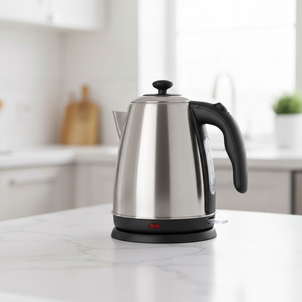 Hervidor Eléctrico de Acero Inoxidable Smart Point